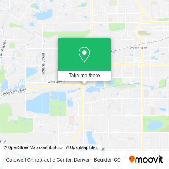 Caldwell Chiropractic Center map