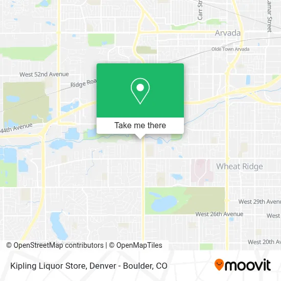 Kipling Liquor Store map