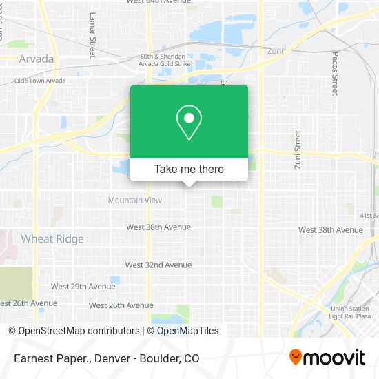 Earnest Paper. map