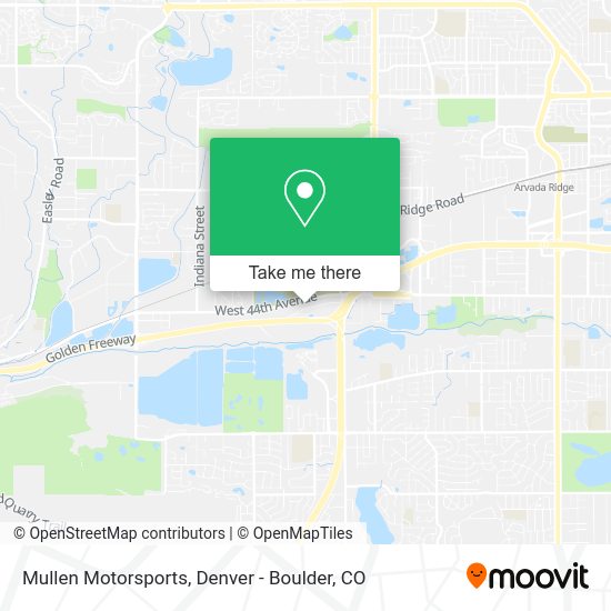 Mullen Motorsports map