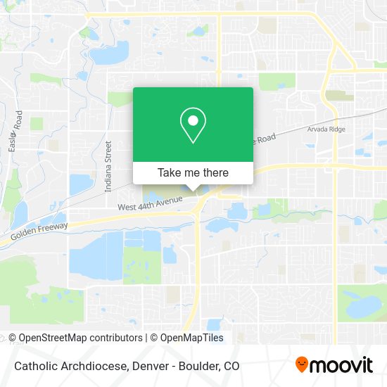 Mapa de Catholic Archdiocese