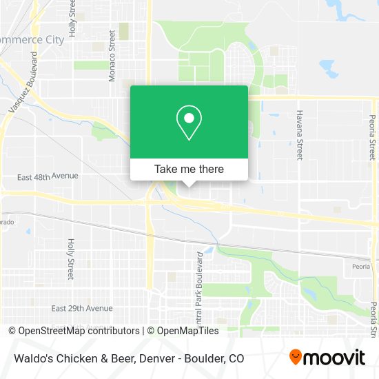 Mapa de Waldo's Chicken & Beer