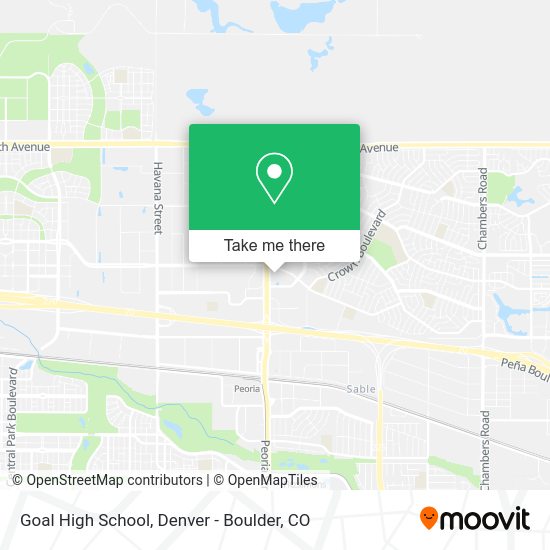Mapa de Goal High School