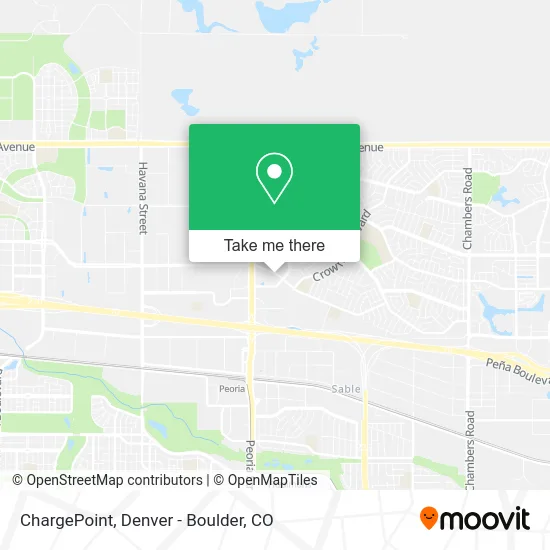 ChargePoint map