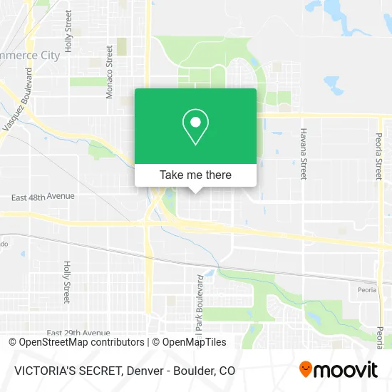 VICTORIA'S SECRET map