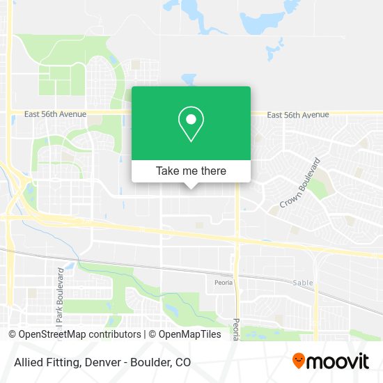 Mapa de Allied Fitting