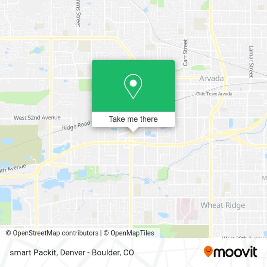 Mapa de smart Packit