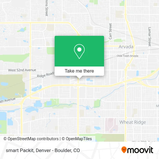 Mapa de smart Packit