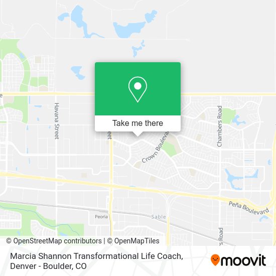 Mapa de Marcia Shannon Transformational Life Coach