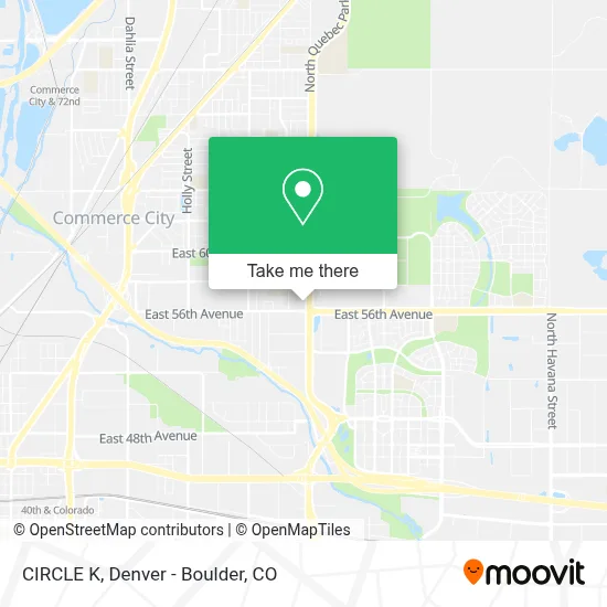 CIRCLE K map