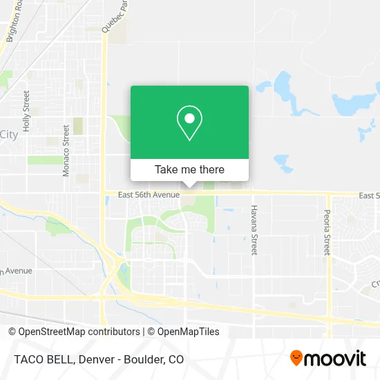 TACO BELL map