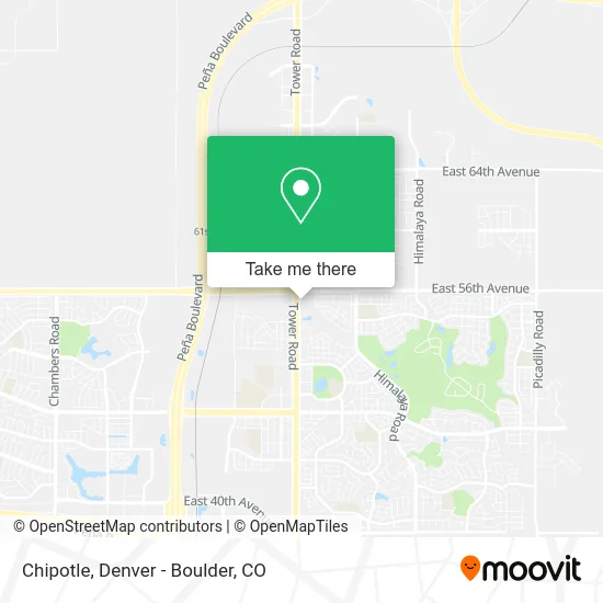 Chipotle map