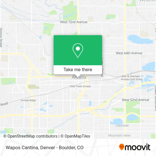 Wapos Cantina map