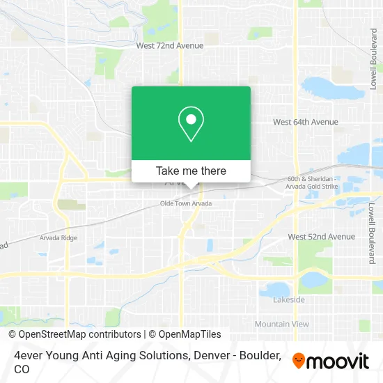 4ever Young Anti Aging Solutions map