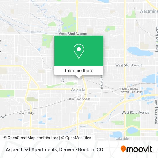 Aspen Leaf Apartments map