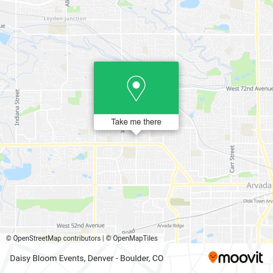 Daisy Bloom Events map