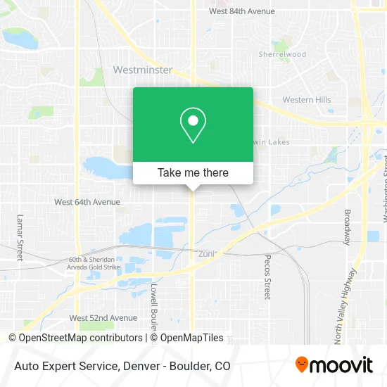 Auto Expert Service map