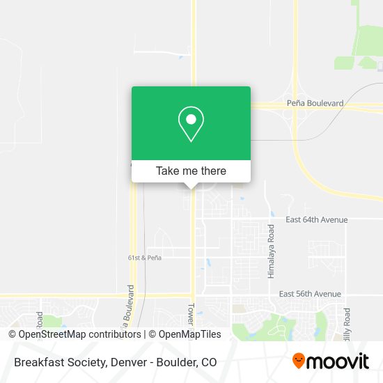 Breakfast Society map