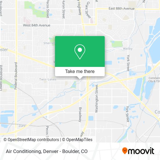 Air Conditioning map
