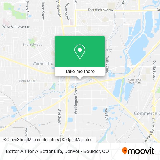 Mapa de Better Air for A Better Life