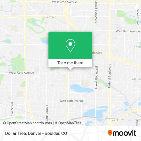 Mapa de Dollar Tree