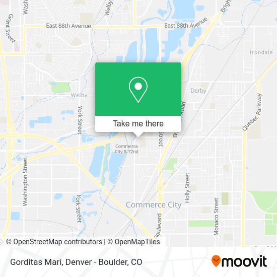 Gorditas Mari map