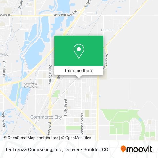 Mapa de La Trenza Counseling, Inc.