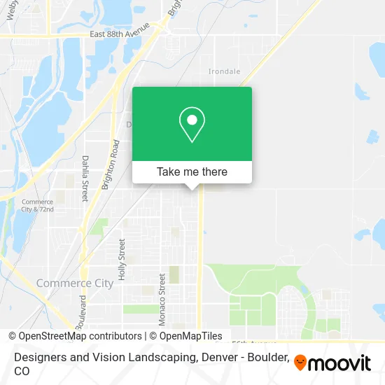 Designers and Vision Landscaping map