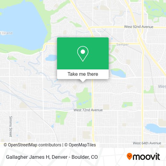 Mapa de Gallagher James H