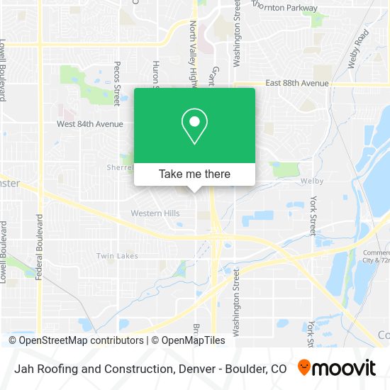 Mapa de Jah Roofing and Construction