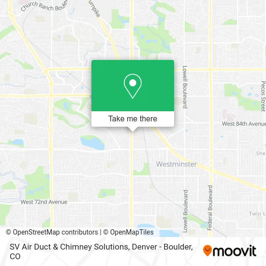 SV Air Duct & Chimney Solutions map