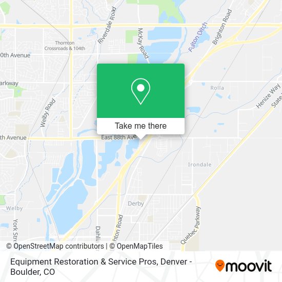 Mapa de Equipment Restoration & Service Pros