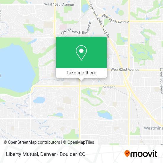 Mapa de Liberty Mutual
