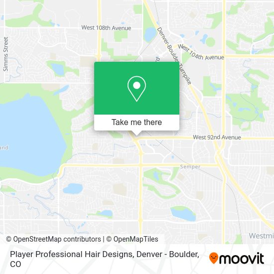 Mapa de Player Professional Hair Designs