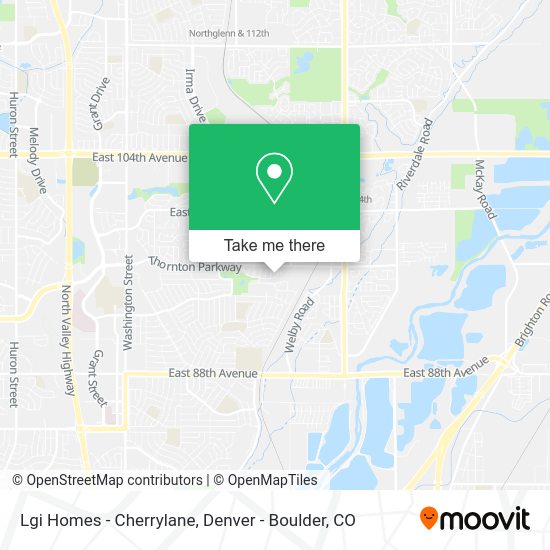 Lgi Homes - Cherrylane map