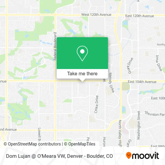 Dom Lujan @ O'Meara VW map