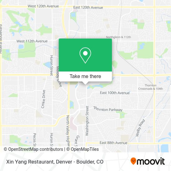 Mapa de Xin Yang Restaurant