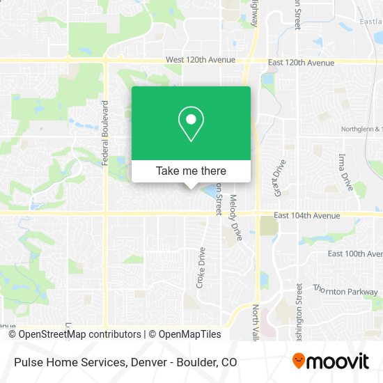 Pulse Home Services map