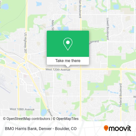 BMO Harris Bank map