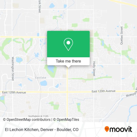 El Lechon Kitchen map
