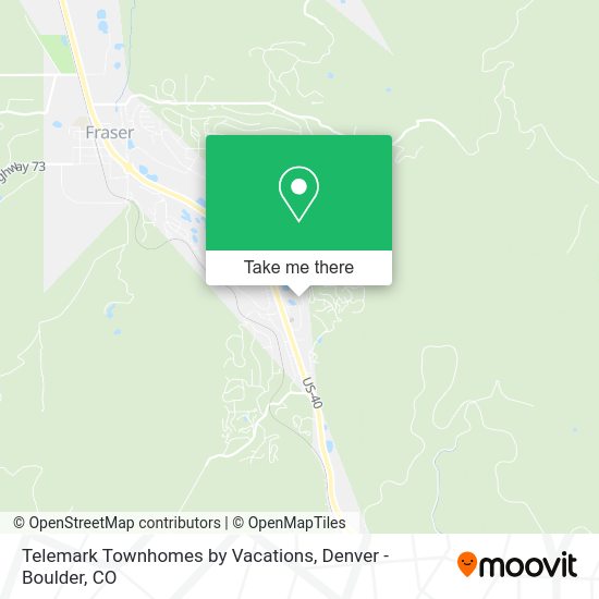 Mapa de Telemark Townhomes by Vacations