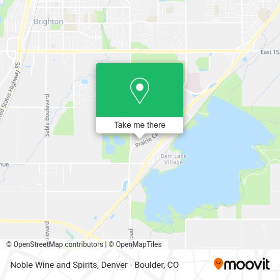 Mapa de Noble Wine and Spirits