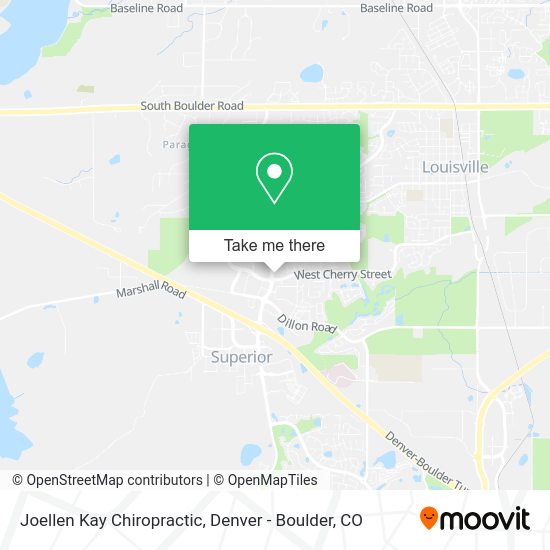 Mapa de Joellen Kay Chiropractic