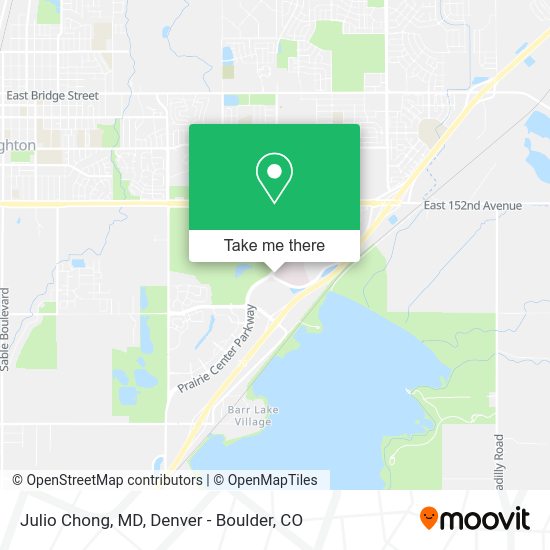 Julio Chong, MD map