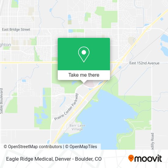 Eagle Ridge Medical map
