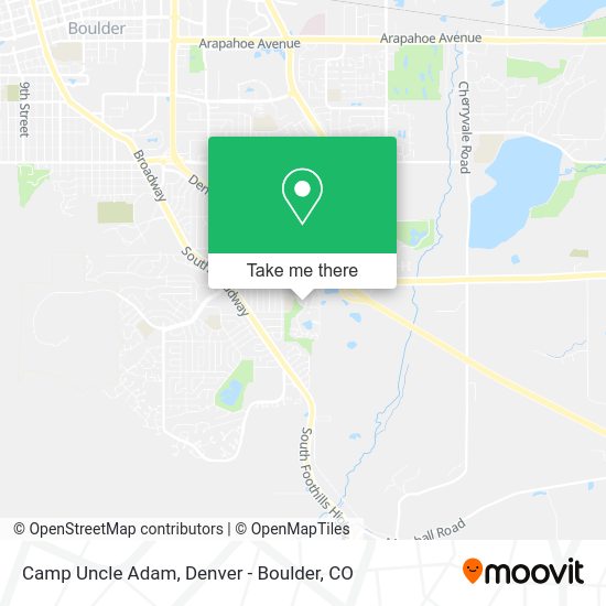 Camp Uncle Adam map