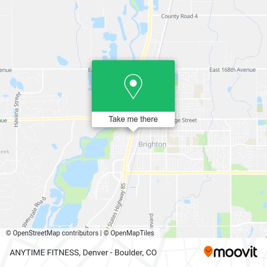 Mapa de ANYTIME FITNESS