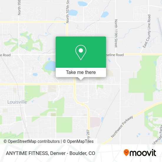 Mapa de ANYTIME FITNESS