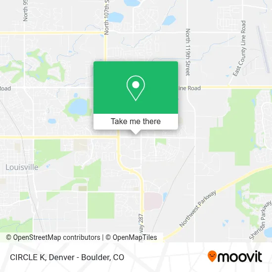 CIRCLE K map