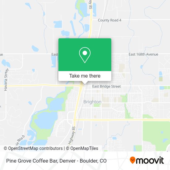 Pine Grove Coffee Bar map